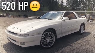 520 HP 1JZ Mk3 Toyota Supra Review  Speed and Sophistication [upl. by Ahsenhoj]