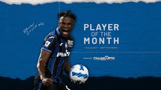 Duván Zapata Player of the Month AugustSeptember  ENG SUB [upl. by Terzas999]