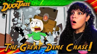 WHAT • LESBIAN REACTS – DUCKTALES – 1x04 “THE GREAT DIME CHASE” • [upl. by Haile]