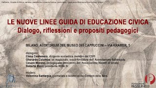 LE NUOVE LINEE GUIDA DI EDUCAZIONE CIVICA Dialogo riflessioni e propositi pedagogici [upl. by Nnaacissej]