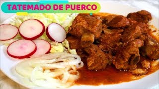 🔴 TATEMADO DE PUERCO  COCINA Y MÁS CON ARMIDA [upl. by Acinorahs37]