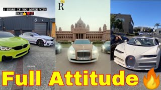 Fully Modified Sports And Luxury Car Attitude shayari lover viral video 2021MHA TikTok [upl. by Galan502]