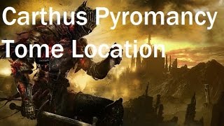 Dark Souls 3  Carthus Pyromancy Tome Location [upl. by Ennovehs585]