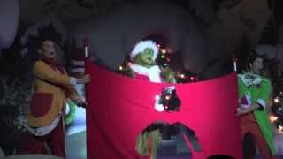 Youre a Mean One Mr Grinch  more highlights from Universal Orlando Grinchmas musical [upl. by Eerahs]