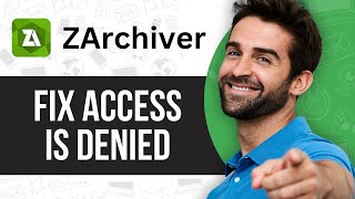 Zarchiver Access Is Denied  Problem Solved 2024 [upl. by Aihcropal572]