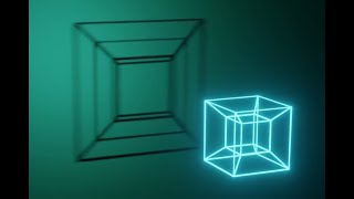 This is a Hypercube  A cube in 4 dimensions [upl. by Vevina]