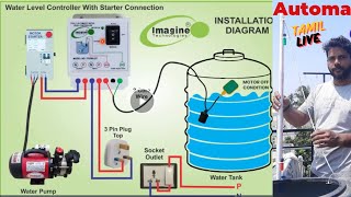 💧Automatic water Level Controller at 799  imagine smart save fully automatic 2024 sensor video [upl. by Orlene334]