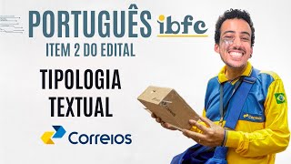 Questões de TIPOLOGIA TEXTUAL comentadas pro CONCURSO DOS CORREIOS [upl. by Nai]