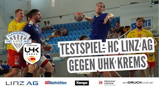 Testspiel HC LINZ AG gegen UHK Krems  10082024 [upl. by Nahtaj]