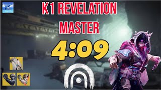 K1 Revelations Master Solo Flawless Lost Sector on Prismatic Hunter [upl. by Rustice]