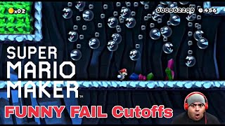 Dashiegames Mario Maker Funny FailsTroll Cutoff Compilation [upl. by Leotie]