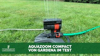 Gardena AquaZoom Compact im Test Der vielleicht beste und vielseitigste Viereckregner von Gardena [upl. by Nnaes]