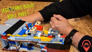 Lego Titanic Build  Box 1 Part 1 [upl. by Duahsar]