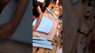 Making new rocking chair seat diy woodworking woodrepair [upl. by Terrye]