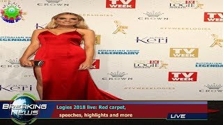 Logies 2018 live Red carpet speeches highlights and more [upl. by Erskine]