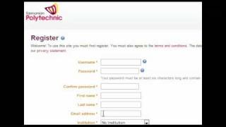 ePortfolio Mahara Registration and login [upl. by Aserehtairam]