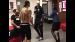 Eric Bailly starts fight with Ibrahimovic [upl. by Doley]