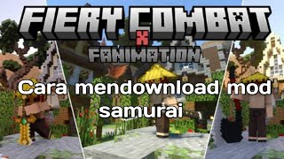 cara download mod samurai di mcpdl [upl. by Eeram168]