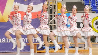 Majorettes Dalia Poddębice  MACE MINI FORMATION   KędzierzynKoźle 2024 [upl. by Hessler]