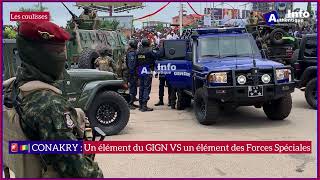 🚨🇬🇳 CONAKRY  un élément du GIGN VS un élément des Forces Spéciales✅ [upl. by Ilana631]