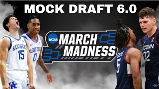 2024 NBA Mock Draft 40 Pre March Madness [upl. by Persse800]