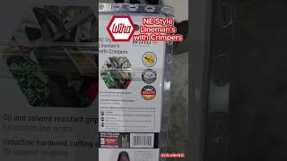 Have you seen the NE Style Linemans with Crimpers by Wiha Tools They are the perfect hammer wiha [upl. by Garey507]