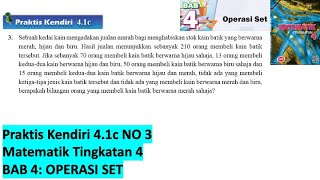 Praktis Kendiri 92b No 2  Matematik Tingkatan 4 Bab 9  Kebarangkalian peristiwa bergabung  Maths [upl. by Aihseym102]