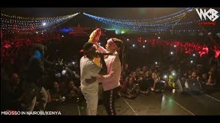 LIVE performance Mbosso Nipepee in Kenya [upl. by Hembree]