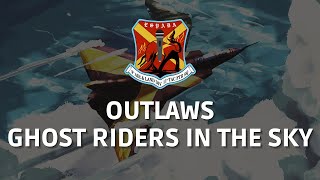 Outlaws  Ghost Riders In the Sky  Karaoke Instrumental  Lyrics [upl. by Mohun]