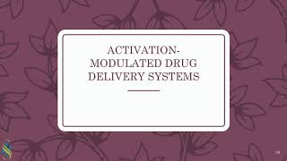 Controlled Drug Delivery System Part 2 [upl. by Rosse]