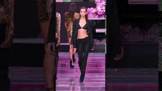 Bella Hadid walks for Versace [upl. by Mackenie954]