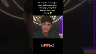 Sa labas nalang ipagpatuloy ni kuya jm yong nararamdaman niya Kay ate jas jm jas jmjas pbb [upl. by Anahsat804]