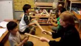 HandsOn Elementary Students Chant With Lemme Sticks [upl. by Lourdes]