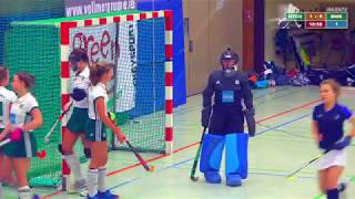 Hallenhockey Bundesliga Damen HTCU  BWK [upl. by Petulia]