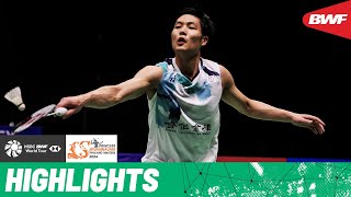 Chou Tien Chen and Loh Kean Yew square off in an epic final [upl. by Enywad]