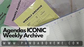 Agendas ICONIC  Weekly Archive Semanales [upl. by Lama757]