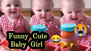 Cutest Baby Crying Moments 9  Funny Cute Baby Girl Crying baby try not to laugh Shorts Status [upl. by Llewon590]