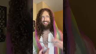 God Isnt A quotmanquot  They have no gender shortsvideo cc deconstructingchristianity agender [upl. by Eey]