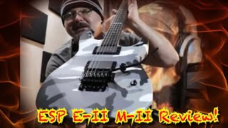 ESP EII MII Urban Camo Red Neck Review🤘🏼🤠🤘🏼 [upl. by Ronaele]