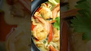 Authentic Thai Tom Yum Goong 🦐🌶️ Easy Thai Recipe ❤️ [upl. by Kimberlee201]