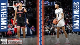 Jalen Suggs and Minnehaha battle BJ Boston and Sierra Canyon  ESPN Highlights [upl. by Barnaby]