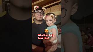 Who Does Baby Look Like❓😍 youtubeshorts baby family trending love fatherandson shorts fyp [upl. by Lauren]