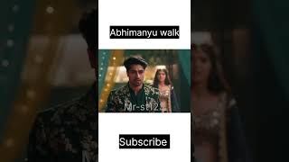 Abhimanyu walk and harshad walk viralshorts harshad pranali abhira shivangi joshi yrkkh durga [upl. by Avan]