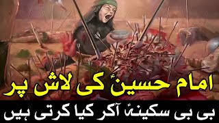 Imam Hussain as Ki Shahadat K Bad  Mehrban Ali  Mehrban TV [upl. by Inessa464]