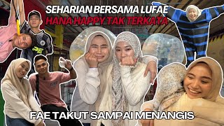 HANA BAWA LUFAE KE THEME PARKFAE MENANGIS TAKOT KETINGGIAN [upl. by Yenittirb]