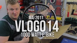 VLOG014 DIY 1000 WATT EBike  50 kmH Pedelec selber bauen 160 Euro [upl. by Stannfield31]