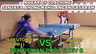 AHONG BI57 VS Y H UTOMO BWJ  PENYISIHAN POOL 11 DIV 8 [upl. by Ahtela24]