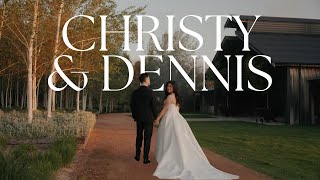 A Wedding At The Stables Bendooley Estate  Christy amp Dennis  Cinematic Wedding Video Trailer [upl. by Romina]