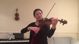 ABRSM Grade 3 Violin Exam 20202023 A3 Contredanse [upl. by Tresa]