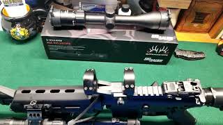 Installing the Sig Sauer Buckmasters Riflescope on a Smith and Wesson MampP 15 Sport II 5 56 Rifle [upl. by Epps]